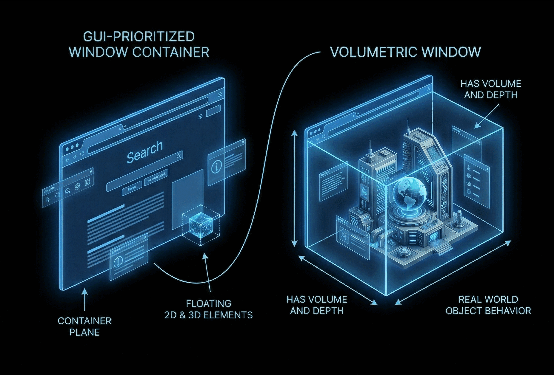Volume window in WebSpatial